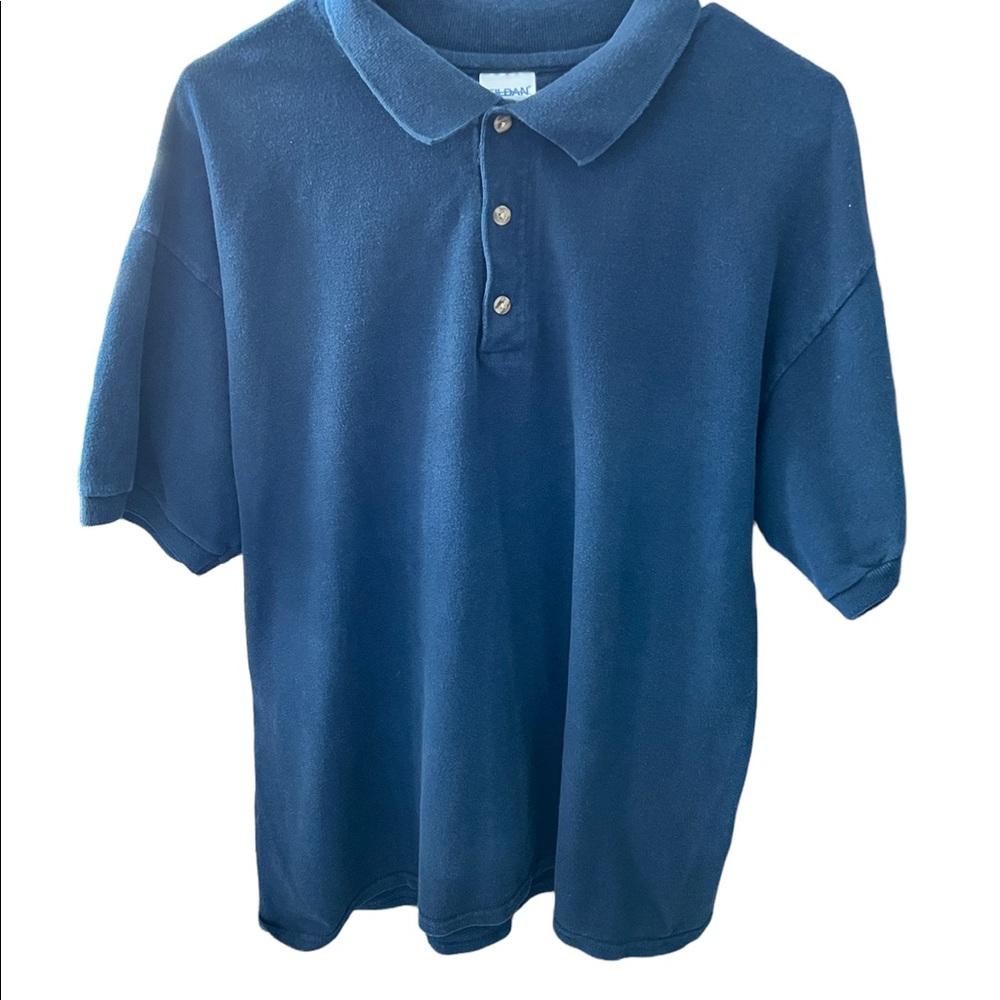 Gildan - Polo Shirt - Size: Large - Blue